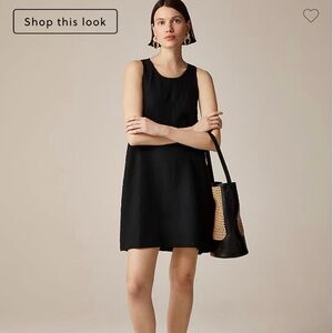 J. Crew Classic Black Mini Dress